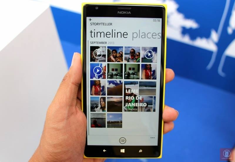 Nokia Lumia 1520 at a glance