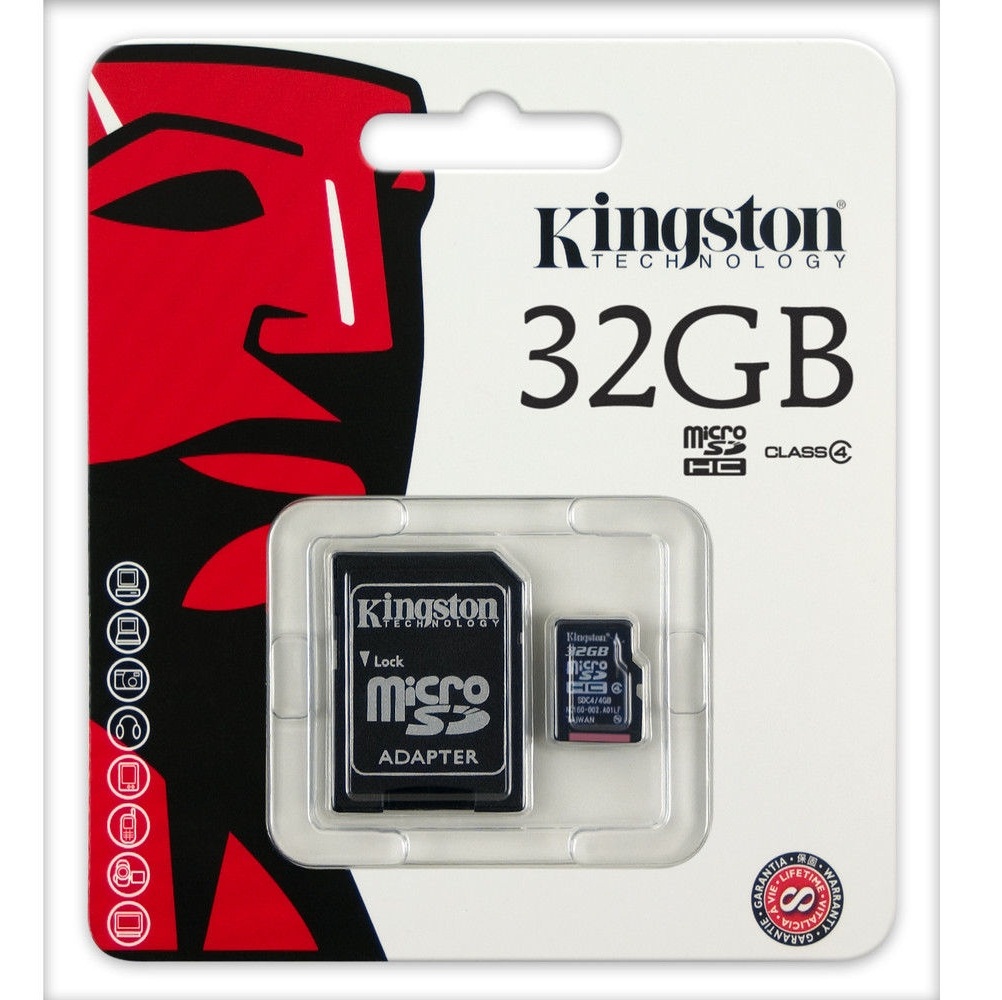 Kingston Memory Card (32GB) Class 4