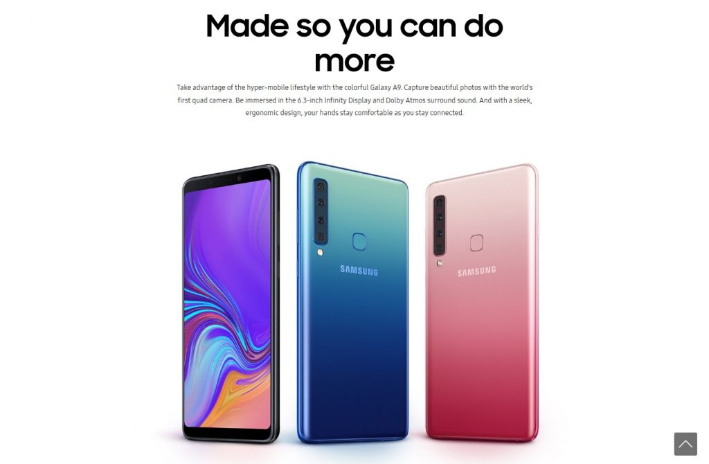 samsung a9 2018 second hand price