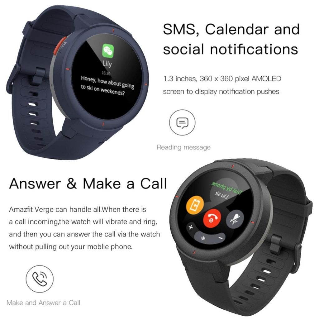 amazfit verge blue