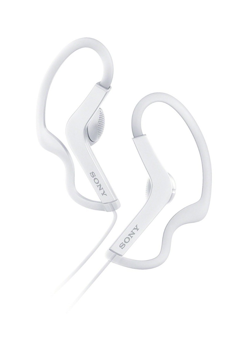 Sony MDR-AS210 Wired In-ear Sports Headphones (White)