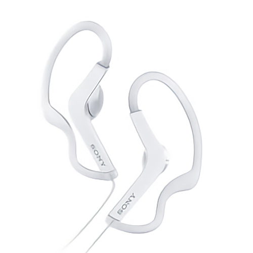 Sony MDR-AS210 Wired In-ear Sports Headphones (White)