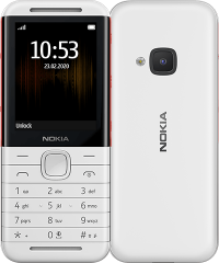Nokia 5310  (2020 ) White/Red,