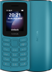 Nokia 105 4G Without Camera (Blue 48MB + 128MB)