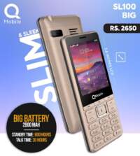 Q Mobile SL100 Big (Slim Sleek)