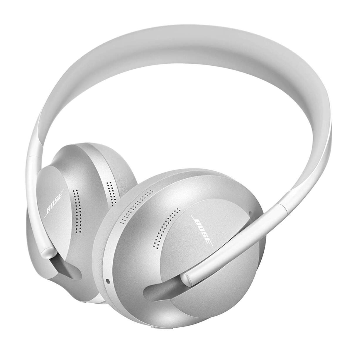 Bose Wireless Bluetooth Noise Cancelling Headphones 700 with Charging Case (Luxe Silver)