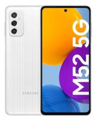 Samsung Galaxy M52 5G (White 128GB + 8GB)