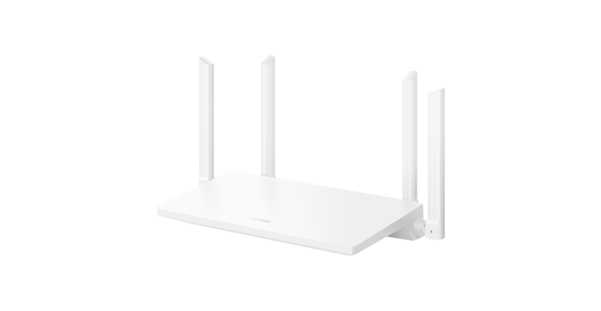 HUAWEI WiFi 6 AX2 5 GHz  Harmony OS Mesh+Parental Controls (White)