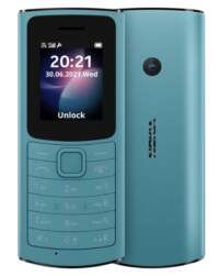 Nokia 110 4G (Aqua Blue 48MB + 128MB)