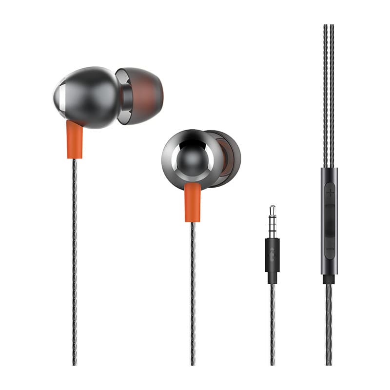 Itel IEP-51 Powerful Bass Boost Earphones (Black)