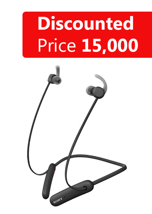 Sony WI-SP510 Wireless In Ear Headphones for Sports (Black)