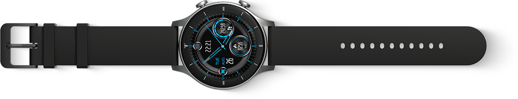 G TiDE R1 Smart Watch Bluetooth Answer Make Call (Grey)