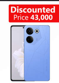 Tecno Camon 20 (Serenity Blue 256GB + 8GB)