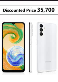 Samsung Galaxy A04s (Awesome White 128GB + 4GB)