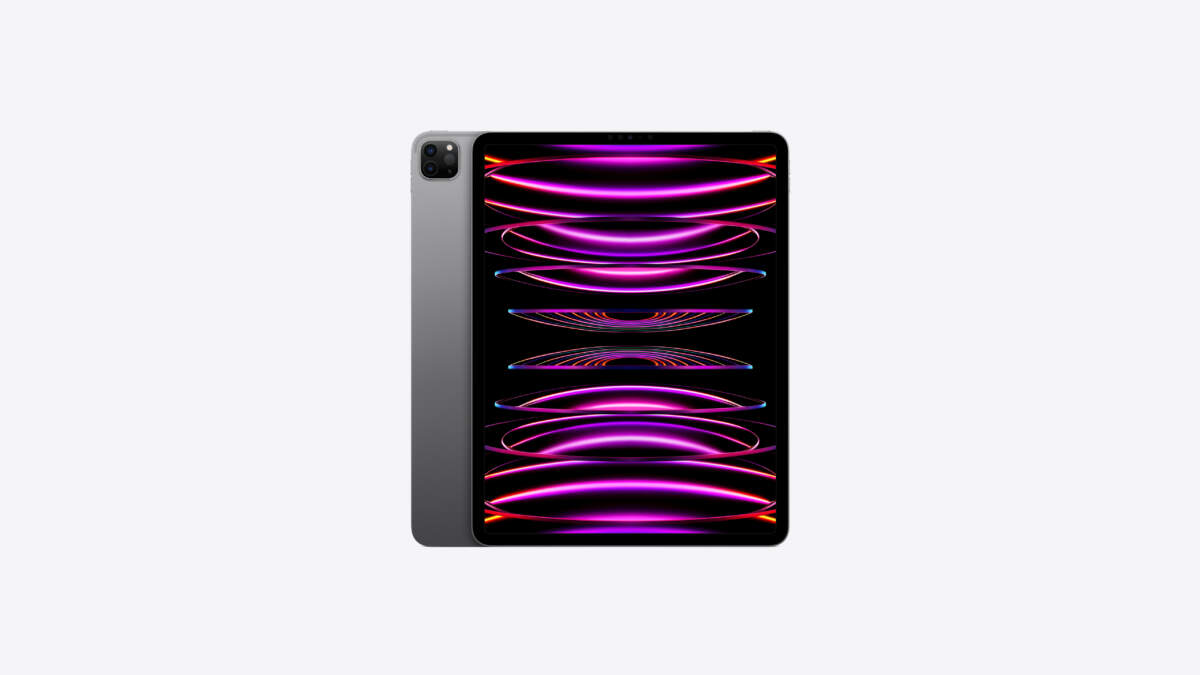 Apple iPad Pro 6th Generation 12.9 2022 (Space Gray 256GB + 8GB)