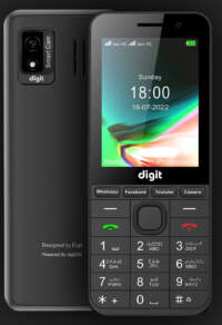 Digit 4G E4 Pro (Black 8GB + 1GB)