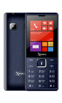 X Mobile D4 Ultra (Dark Blue 4 Sim Phone)