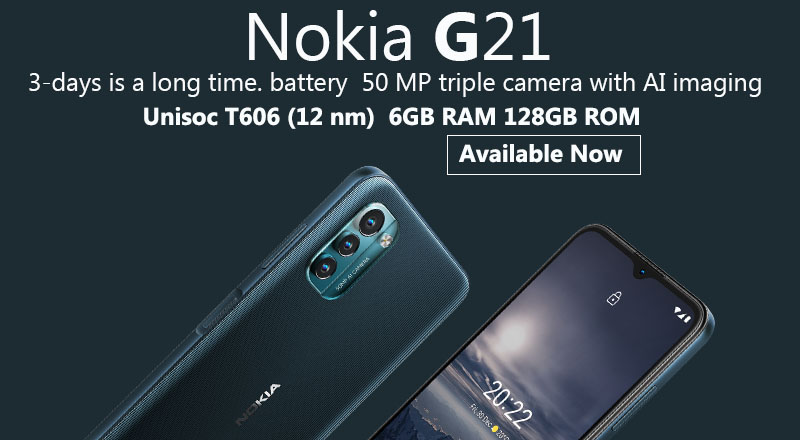 Nokia G21 128GB + 6GB 800x440