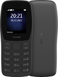 Nokia 105 Classic 2023 Charcoal