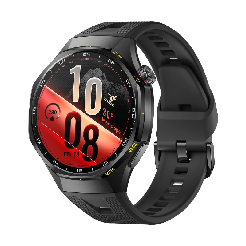 Huawei Watch GT 7 Pro (Black EasyCross Fluoroelastomer Strap 64GB)