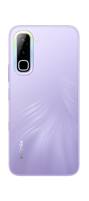 Infinix Hot 70 4G (Quiet Violet 128GB + 6GB) Back Spotlight