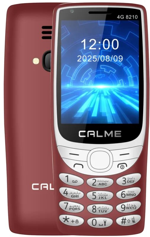 Calme 4G 8210 Touch & Type (Maroon 16GB + 2GB)