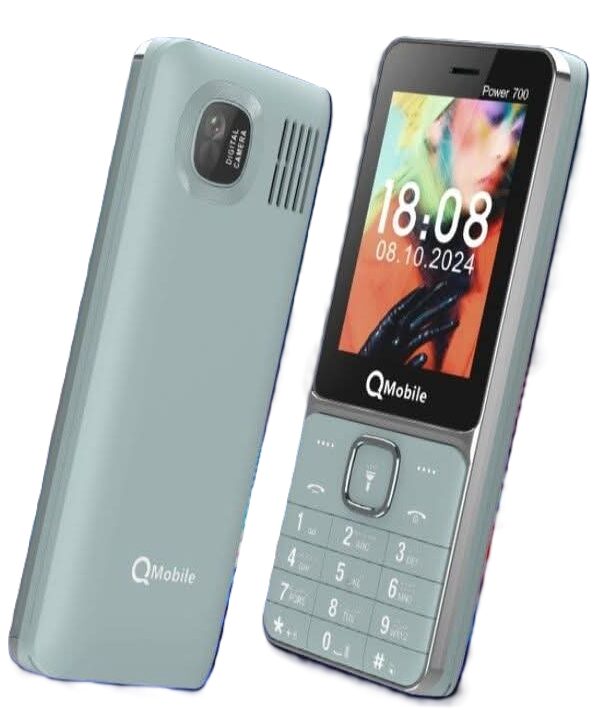 Q mobile Power 700 3Sim Phone Black
