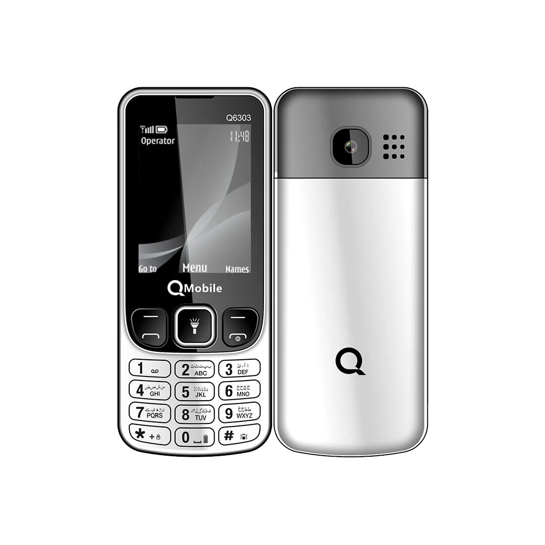 Q Mobile 6303 Metal (Silver)