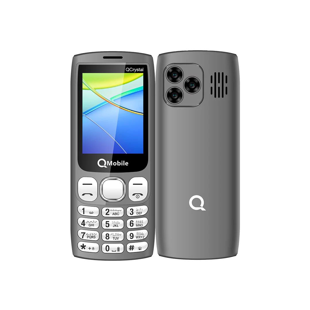Q Mobile Q Crystal Grey