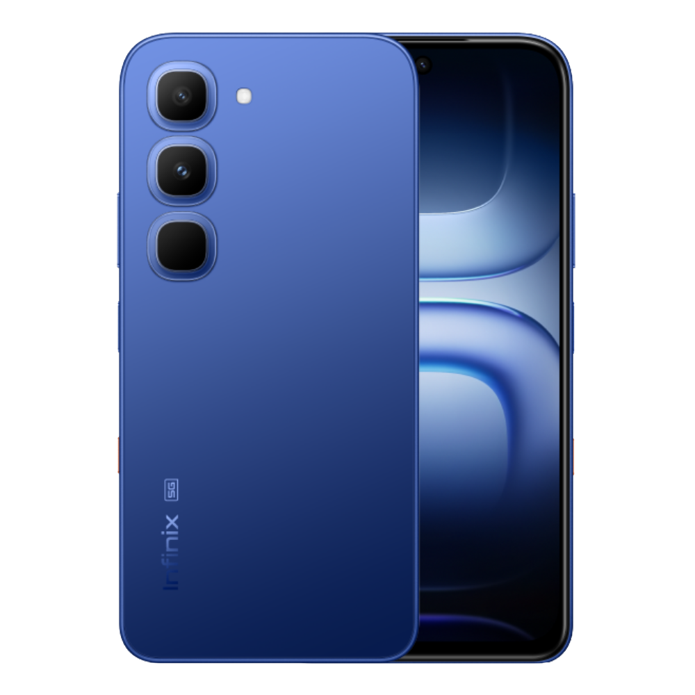 Infinix Hot 70 Pro 5G (Dive Blue 128GB + 8GB) Active Matrix Cube