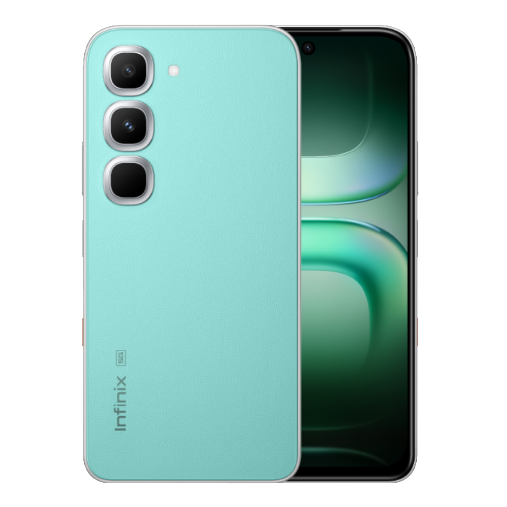 Infinix Hot 70 Pro 5G (Mirage Green 128GB + 8GB) Active Matrix Cube