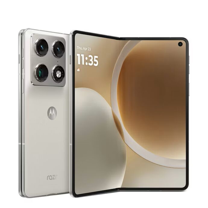 Motorola Razr Fold 5G (Lily White 512GB + 16GB)